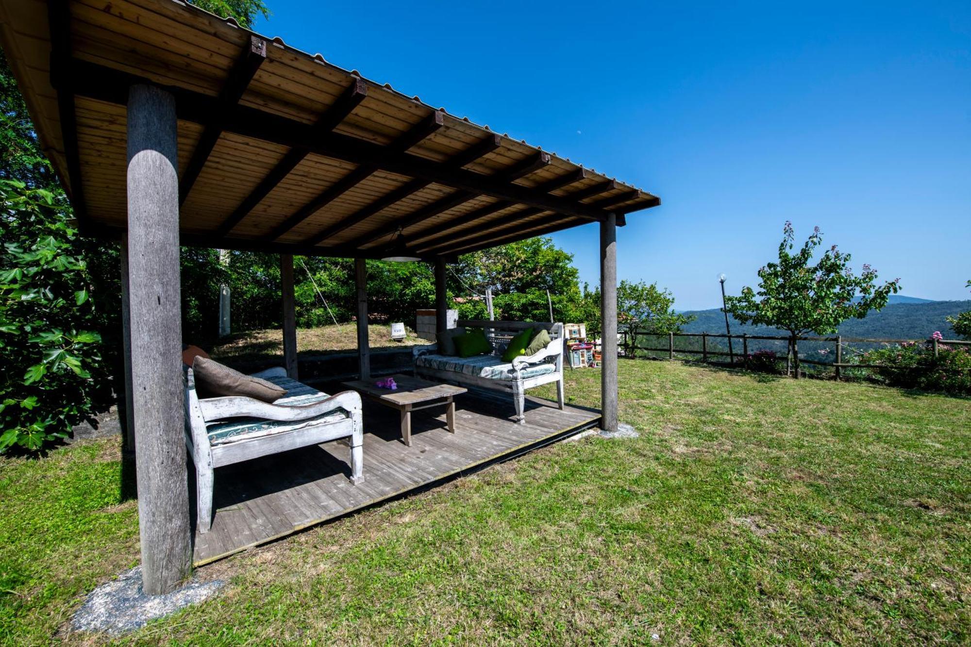 211 - Appartamento Acacia, Terrazza Giardino E Piscina Carro Extérieur photo